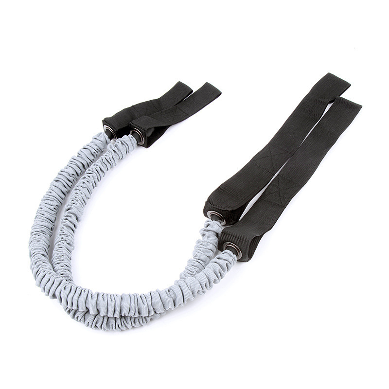 Roata abdominală cu coardă auxiliară – pliabilă, lungime totală 240 cm, secțiune elastică 50 cm, greutate 0,2 kg