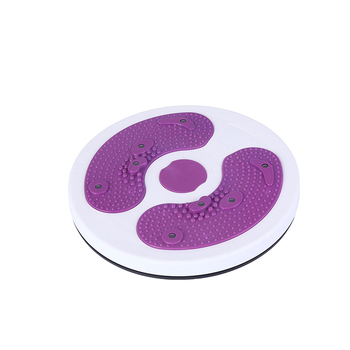 Interpo Разделящ диск за усукване на талията – домашно трениращо устройство за талия и корем, ABS инженерна пластмаса, стоманена колона, магнит