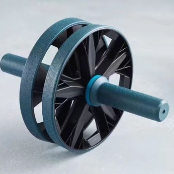 Roată abdominală cu două roți, reglabilă și demontabilă, pliabilă, greutate 630 g