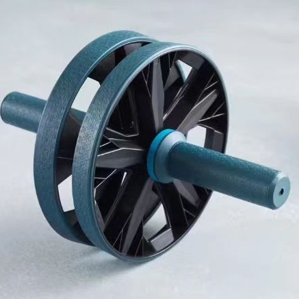 Roată abdominală cu două roți, reglabilă și demontabilă, pliabilă, greutate 630 g