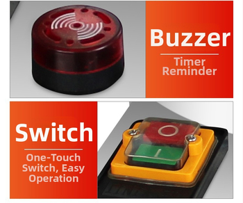 Spínač stroja na lúpanie gaštanov so vodotesným tlačidlom, 3C certifikovaný, napätie pod 220V