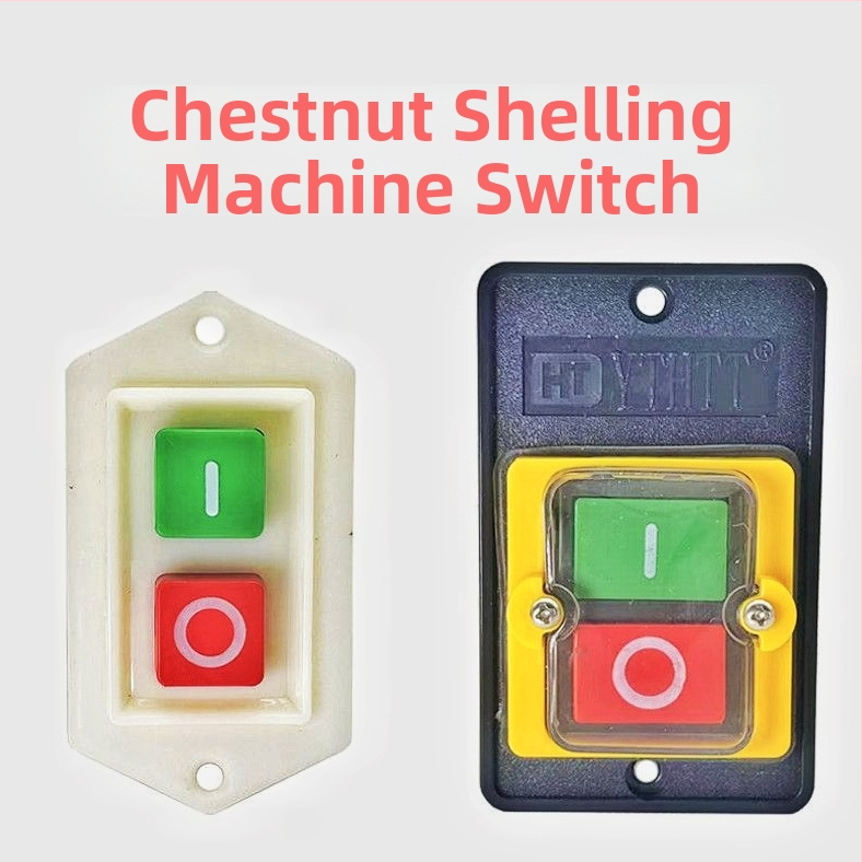 Spínač stroja na lúpanie gaštanov so vodotesným tlačidlom, 3C certifikovaný, napätie pod 220V