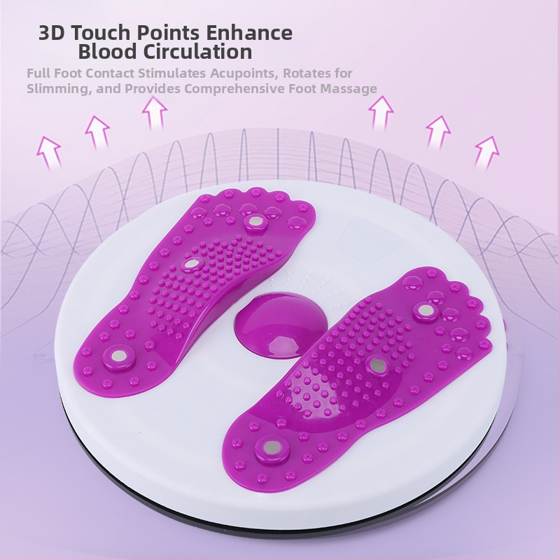 Magnetický disk na otáčanie pása – ABS inžiniersky plast, domáce fitness zariadenie na chudnutie brucha, magnetický otáčavý mechanizmus