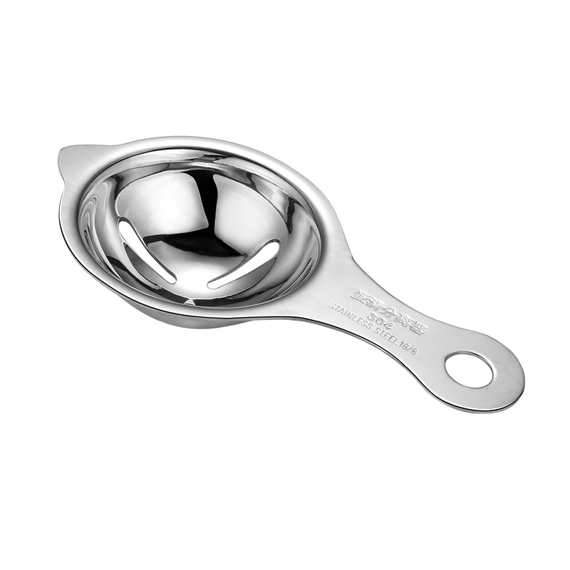 Tojássárgája és fehérje szeparálója, rozsdamentes acél, multifunkcionális konyhai eszköz (Márka: Yishang Wanjia; Anyag: Rozsdamentes acél; Nyomtatott logó: Igen; Feldolgozás testreszabás: Igen; Licencelt magán címke: Igen)