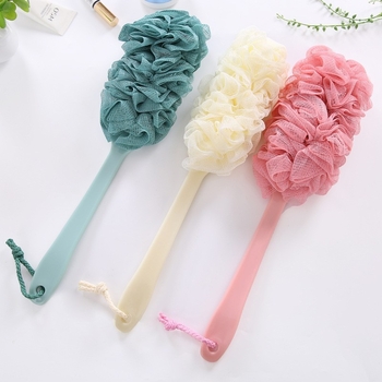 Četka za kupanje – PE materijal, univerzalna upotreba, kompatibilna s Bath Ball, Bath Scrub i Bath Flower; prilagođena obrada na raspolaganju.