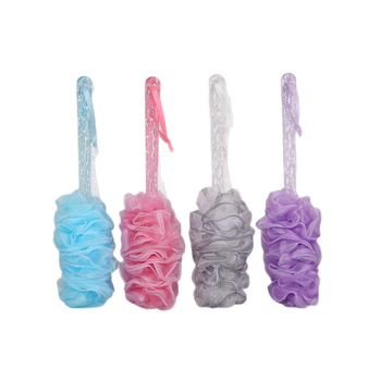 Četka za kupanje – PE materijal, univerzalna upotreba, kompatibilna s Bath Ball, Bath Scrub i Bath Flower; prilagođena obrada na raspolaganju.