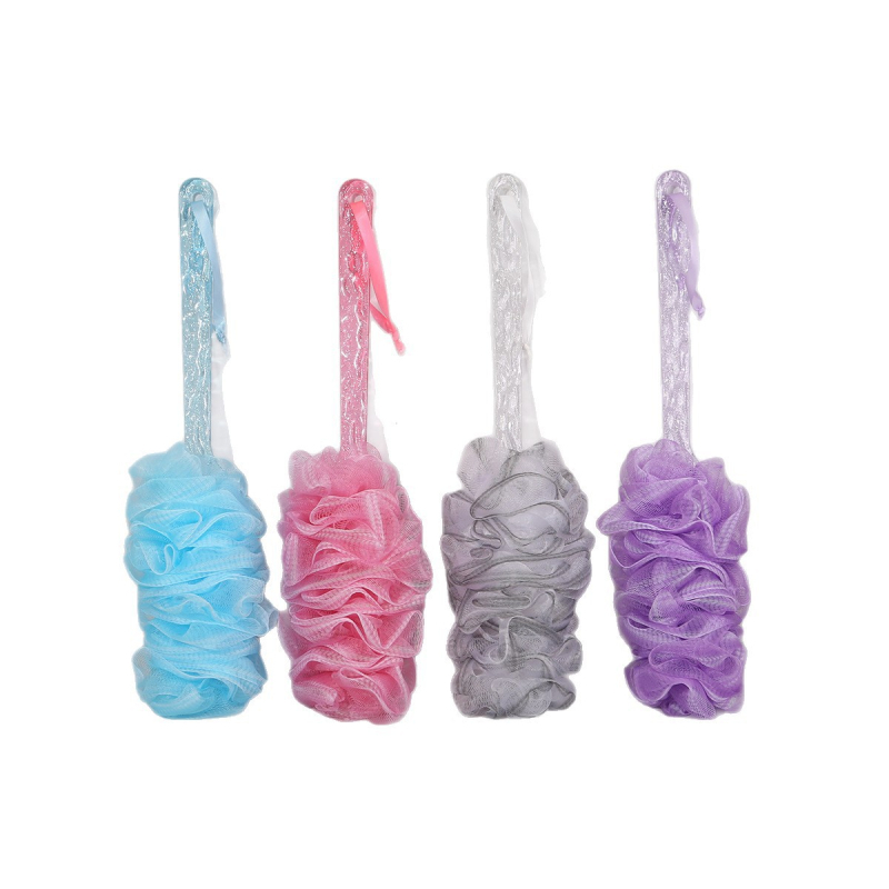 Četka za kupanje – PE materijal, univerzalna upotreba, kompatibilna s Bath Ball, Bath Scrub i Bath Flower; prilagođena obrada na raspolaganju.