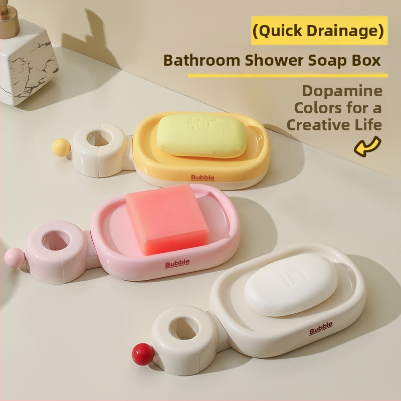 Nástenný viacúčelový mydlový box, plastový, značka Xingyang, 120 kusov