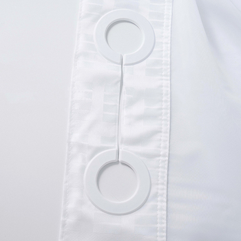 Tuš zavjesa, dugi kvadratni uzorak, jednostavan stil, poliester, proizvedeno u Shandongu, mogućnost prilagođavanja