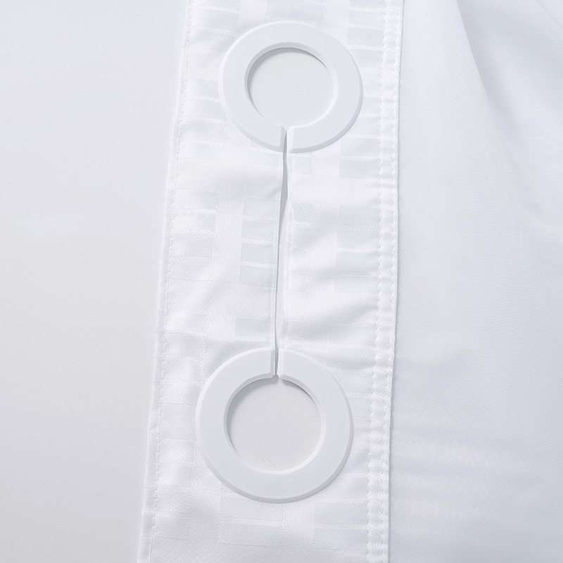 Tuš zavjesa, dugi kvadratni uzorak, jednostavan stil, poliester, proizvedeno u Shandongu, mogućnost prilagođavanja