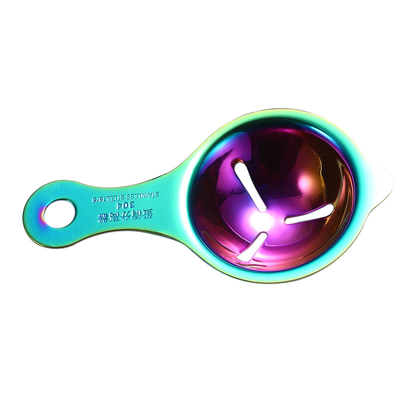 304 rozdsmentes acél tojásfehérje szétválasztó, nem elektromos, logóval testre szabható, modern konyhai eszköz