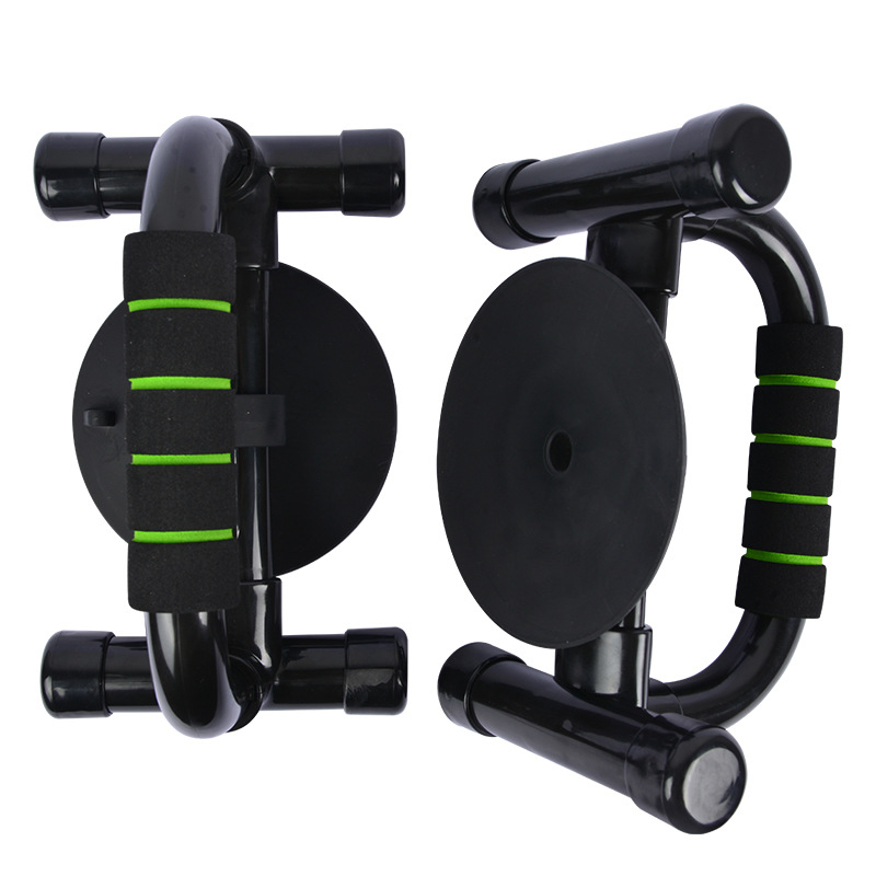 Στήριγμα για κάμψεις με πολυλειτουργικό προπονητή κοιλιακών και θωρακικών μυών, με βεντούζα (βάρος 0.8 kg; μη πτυσσόμενο; κατάλληλο για γραφείο και οικιακή χρήση)