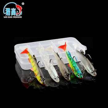 Sada nástrah Hunting High - imitácie nástrah, olovené obalené mäkké nástrahy