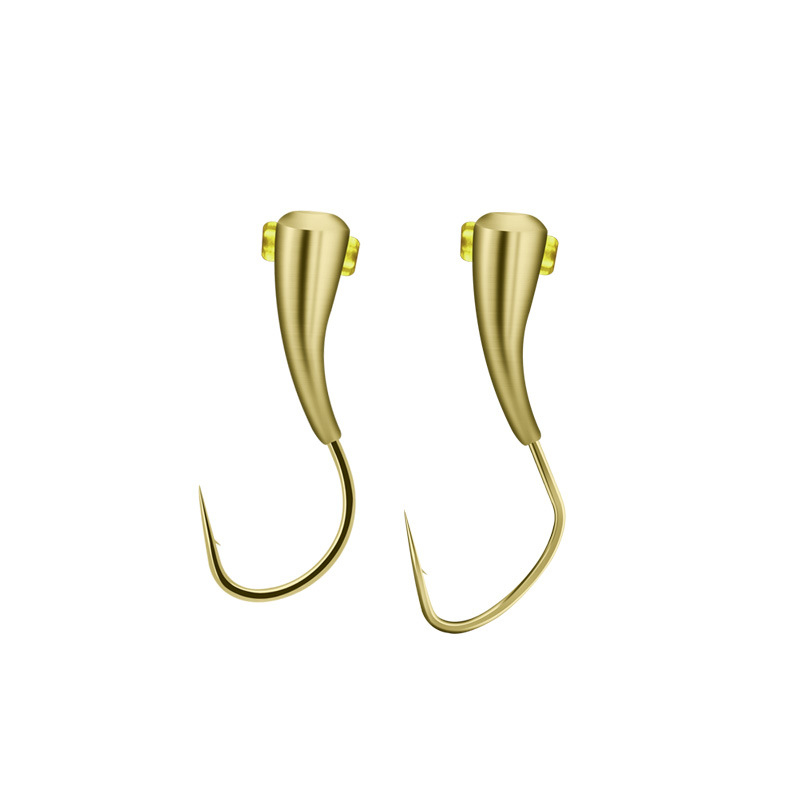 Lakeside Sky Hook s bakrenom glavom, bodljikav horog, 5 komada u pakiranju, 1000 komada, za ribolov u spremniku i jezeru