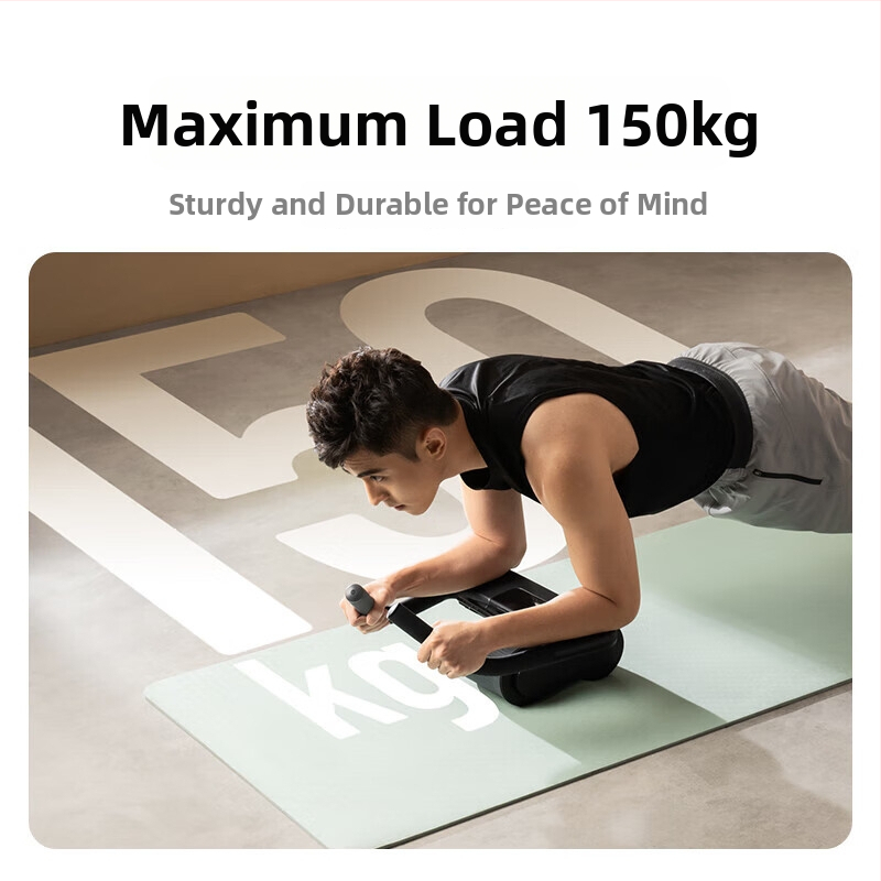 Xiaomi inteligentni kotačić za trbušne mišiće s proširenim okvirom i automatskim povratkom, za kućnu upotrebu; težina 2,8 kg; model MJJFL01YM; podaci iz MiJia aplikacije