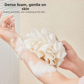 Set za peeling kupanja: rukavica za leđa, kugla za kupanje s cvijetom, samoopećavajuća kugla — Simple Style