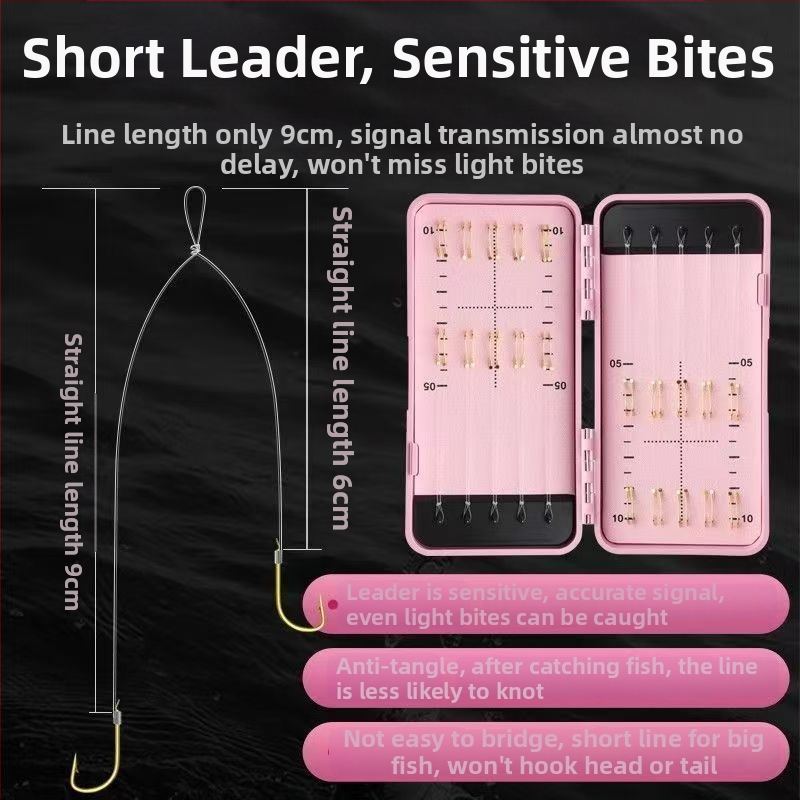 Najlonske udice za karas s dvostrukim udicama