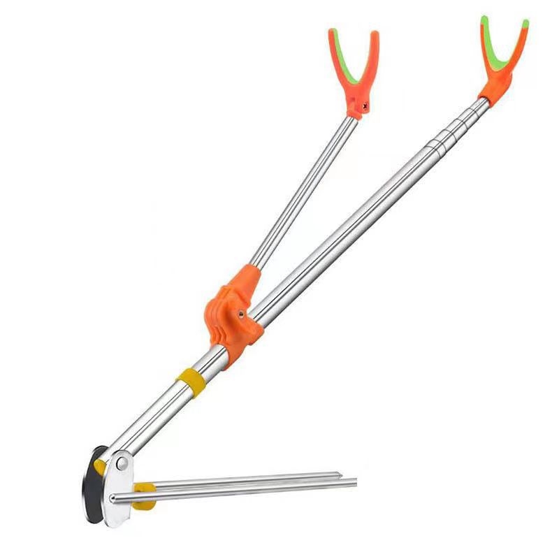 Keenio - Držač za štapove od nehrđajućeg čelika, teleskopski, dvostruke namjene, sklopiv