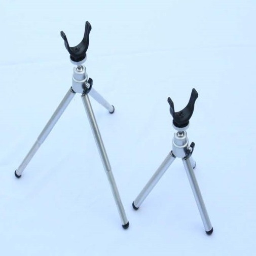 Držač za štap za ledeni ribolov, sklopivi, od aluminijsko-magnezijskog legura, trokutasti dizajn