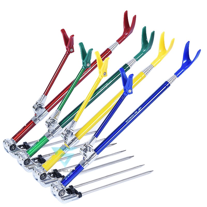 Sinmelon nehrđajući čelični nosač za ribolovnu štapu sa zemljanim utemeljem, sklopiv, višesmjerno okretanje