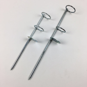 Youdu Horgászbot Tartó Földbe Szúrható, Fém, Többirányú Forgatás, Dupla Gyűrű