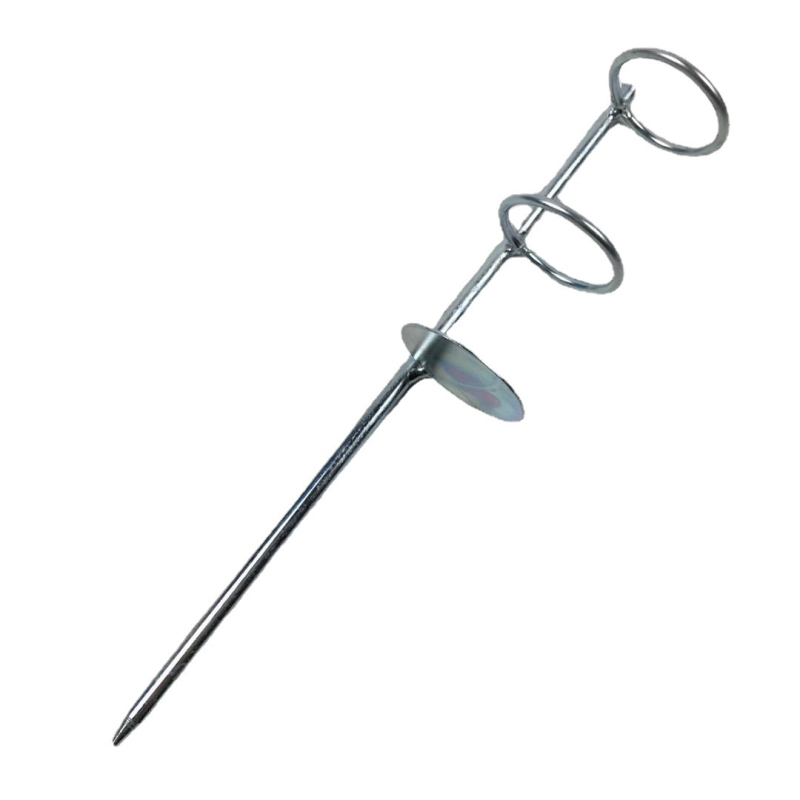 Youdu Horgászbot Tartó Földbe Szúrható, Fém, Többirányú Forgatás, Dupla Gyűrű