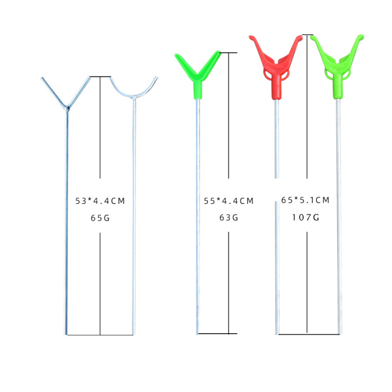 Shangpu Metalni držač za štapove za pecanje sa zemljanim utorom