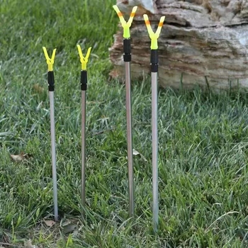 Držač za štap za ribolov – za ručnu i morsku upotrebu, aluminijska legura, zemni koljak, bez sklapanja, bez rotacije, Top Configuration