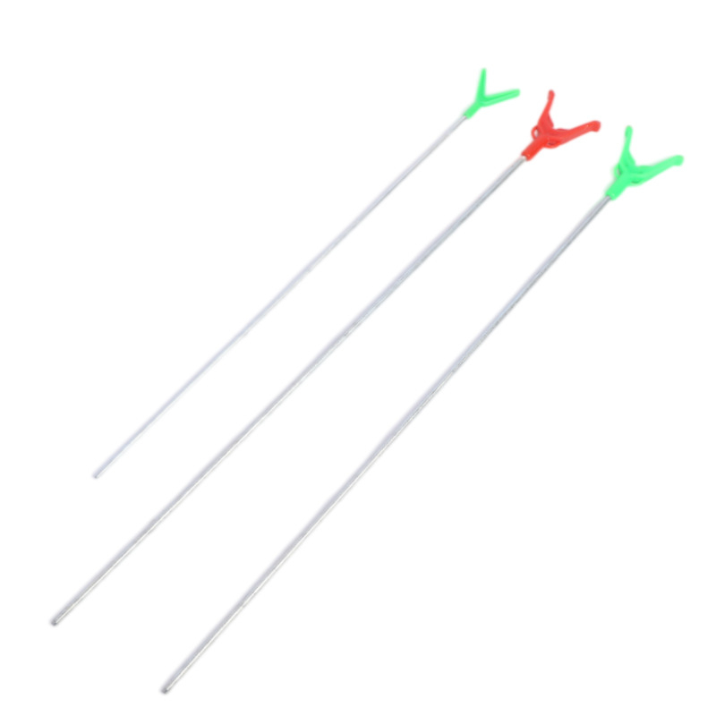 Dongyu Držač štapa za ribolov s ugrađivanjem u zemlju, metal, Y-oblik, ne-sklopiv