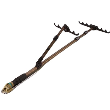 Držač za štapove – dvostruki toranj, sklopni, višestruka rotacija, aluminijska legura, debelo telo štapa