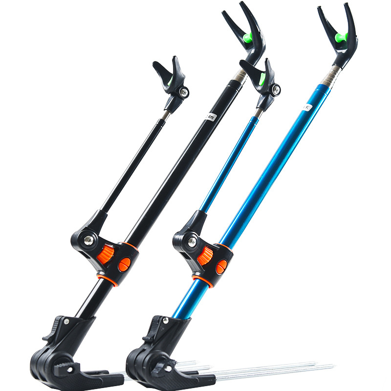 Stojak za štapove od nehrđajućeg čelika, podni držač štapova, sklopivi višefunkcionalni nosač s višesmjernom rotacijom