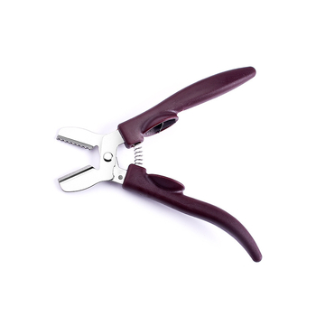 Обелвач за кестени с кръстоподобен отвор, ABS пластмаса и неръждаема стомана, кухненски инструмент в стил светъл лукс с печатано лого