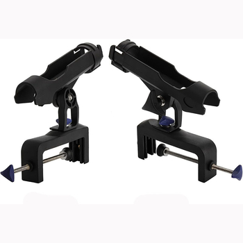 Držač štapova za brodove i kajake s kopčom, 360° podesiv, sklopni, najlonski držač