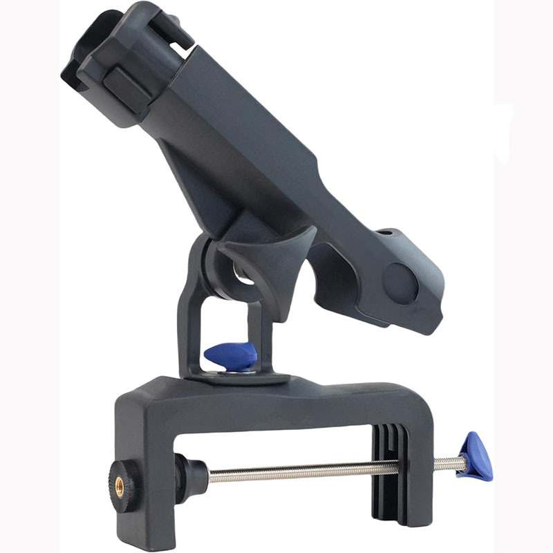 Držač štapova za brodove i kajake s kopčom, 360° podesiv, sklopni, najlonski držač