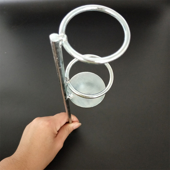 Metalni držač štapa za ugradnju u zemlju; Materijal: Metal; Tip: Ugradnja u zemlju; Rotacija: Ne; Sklapanje: Ne