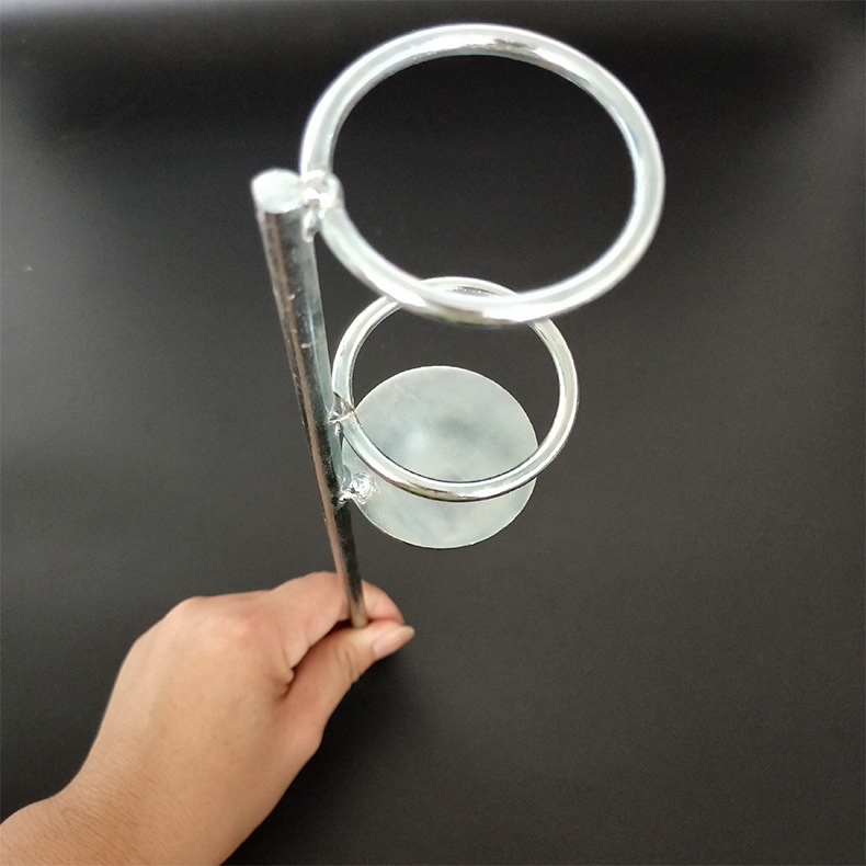 Metalni držač štapa za ugradnju u zemlju; Materijal: Metal; Tip: Ugradnja u zemlju; Rotacija: Ne; Sklapanje: Ne