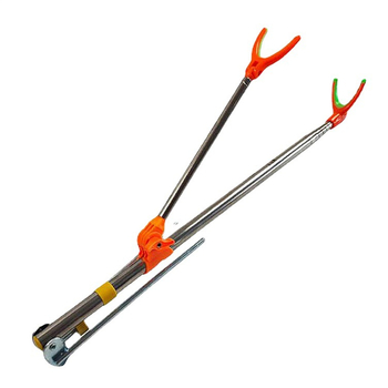 Nerđajući čelični držač za ribolovne štapove, višesmjerno okretanje, sklopiv, teleskop, dvostruka namjena (Materijal: Nerđajući čelik; Višesmjerna rotacija; Sklopiv; Teleskop; Dvostruka namjena)