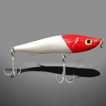 Potápajúca ceruzová nástraha pre sladkovodné basy – imitácia/bionická tvrdá nástraha, ABS plast, 10/15/22 g