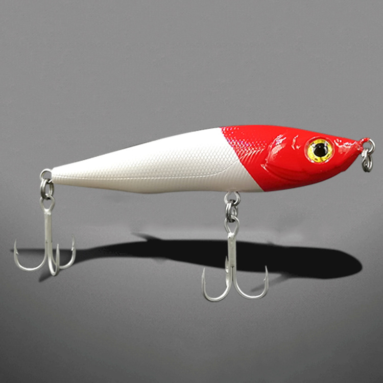 Potápajúca ceruzová nástraha pre sladkovodné basy – imitácia/bionická tvrdá nástraha, ABS plast, 10/15/22 g