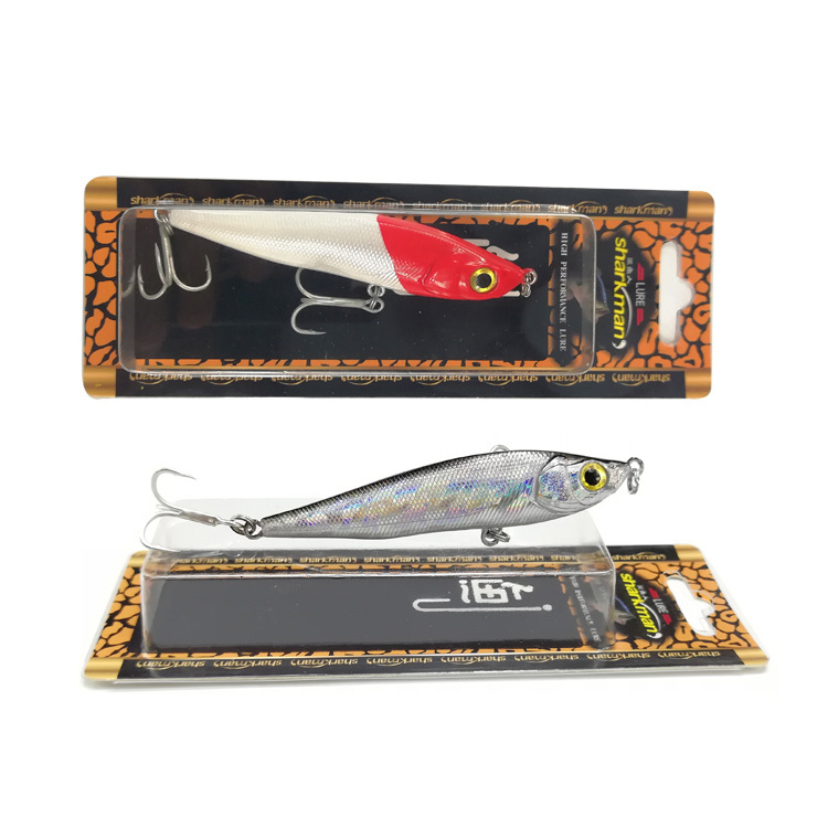 Potápajúca ceruzová nástraha pre sladkovodné basy – imitácia/bionická tvrdá nástraha, ABS plast, 10/15/22 g