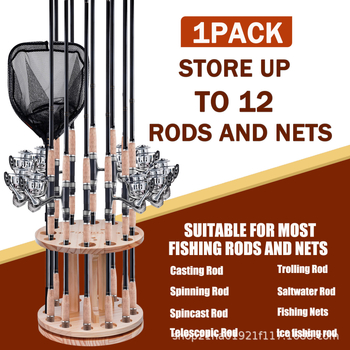 SAMOLLA Horgászbot Tároló Sokirányú Forgatással, Összecsukható, Rozsdamentes Acélból, Talajba Csavarható Bázis