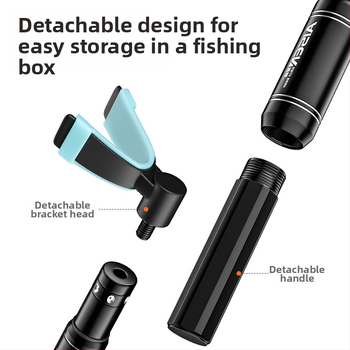 Aison karbonski držač za štapove, višedirekcijska rotacija, sklopiv, tip baterije