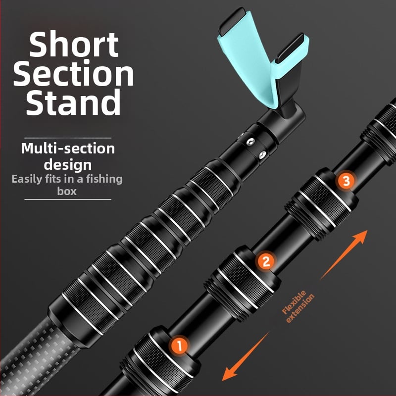 Aison karbonski držač za štapove, višedirekcijska rotacija, sklopiv, tip baterije