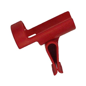 Klip za držač štapa za ribolov — fiksni, ne rotira, nije sklopiv, od visokoeastične gumene trake, dodatna oprema za ribolov