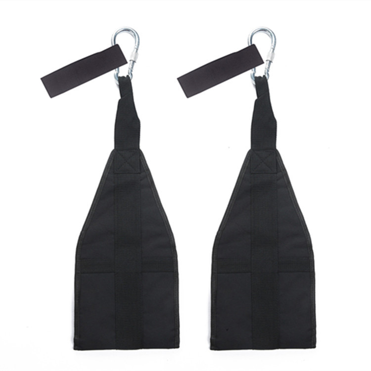 Trener za trbušnjake s visećim remenom na vodoravnoj prečki, sklopivi fitness uređaj, model 0022, brenda U-shaped/Premium, pogodan za ured, vani i kod kuće, težina 1.1 kg