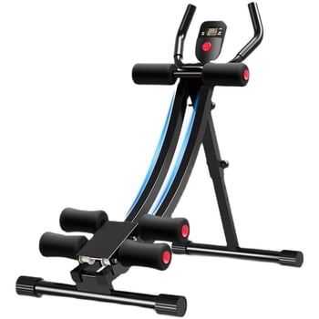 Roată abdominală cu talie din tuburi duble, pliabilă, pentru casă și birou, greutate 8,7 kg