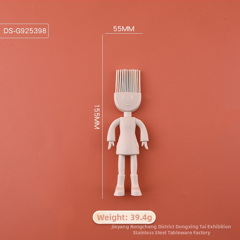 TAIZHAN Silikónový set na pečenie – Silikónová špachtľa, metlička, štetček na olej a separátor bielkovín – Moderný jednoduchý dizajn