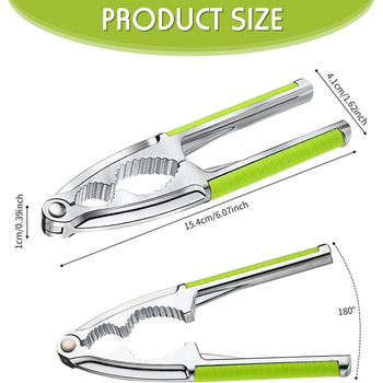 Otvarač za orahe od cinkovog legura, debela konstrukcija, kućna upotreba, moderni minimalistički stil