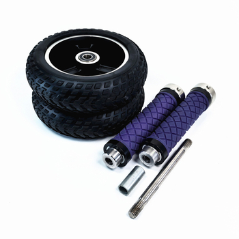 Ab wheel s dvostrukim ležajevima, tih, sklopiv, aluminijski hub