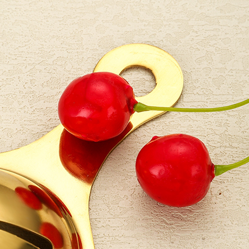 Rozsdamentes acél tojásfehérje szeparáló – kézi konyhai eszköz logónyomtatási és testreszabható márkázási lehetőséggel